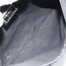 PRADA Shoulder Bag Nylon Black Silver Auth 162132-17
