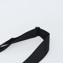 PRADA Shoulder Bag Nylon Black Silver Auth 162132-8