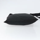 PRADA Shoulder Bag Nylon Black Silver Auth 162132-9
