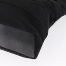 Salvatore Ferragamo Vala Tote Bag Canvas Black Gold Auth 162149-14