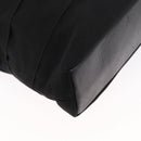 Salvatore Ferragamo Vala Tote Bag Canvas Black Gold Auth 162149-15