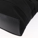 Salvatore Ferragamo Vala Tote Bag Canvas Black Gold Auth 162149-16