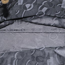 Salvatore Ferragamo Vala Tote Bag Canvas Black Gold Auth 162149-10