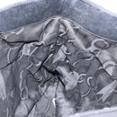 Salvatore Ferragamo Vala Tote Bag Canvas Black Gold Auth 162149-17