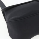 Salvatore Ferragamo Vala Shoulder Bag Nylon Black Silver Auth 162155-14