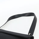 Salvatore Ferragamo Vala Shoulder Bag Nylon Black Silver Auth 162155-8