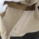 Chloe Irene Handtasche Leder Schwarz Gold Auth 162156-11