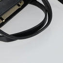 Chloe Alice Handtasche Leder 2-Wege Weiß Gold Auth 162157A-8