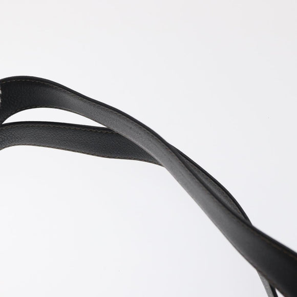 LOEWE Anton Backpack Leather Black Gold Auth 162164