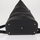 LOEWE Anton Backpack Leather Black Gold Auth 162164-5