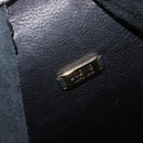 LOEWE Anton Backpack Leather Black Gold Auth 162164-11