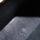 LOEWE Anton Backpack Leather Black Gold Auth 162164-12