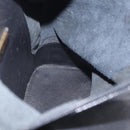 LOEWE Anton Backpack Leather Black Gold Auth 162164-19