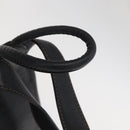 LOEWE Anton Backpack Leather Black Gold Auth 162164-7