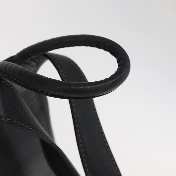 LOEWE Anton Rucksack Leder Schwarz Gold Orig. 162164