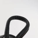 LOEWE Anton Backpack Leather Black Gold Auth 162164-14