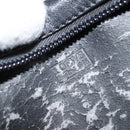 LOEWE Anagram Shoulder Bag Leather Black Gold Auth 162165-11