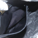 LOEWE Anagram Shoulder Bag Leather White Gold Auth 162166-12