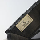 FENDI Mesh Tote Bag Nylon Black Gold Auth 162172-12