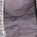 FENDI Zucca Canvas Hand Bag Black Brown Auth 162179-11