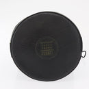 FENDI Hand Bag Leather Black Auth 162180-5