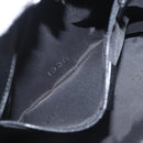 GUCCI Jackie Shoulder Bag Leather Black Silver 001 3875 Auth 162181-19