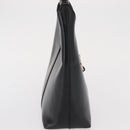 GUCCI Jackie Shoulder Bag Leather Black Silver 001 3875 Auth 162181-4