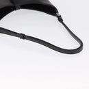 GUCCI Jackie Shoulder Bag Leather Black Silver 001 3875 Auth 162181-7