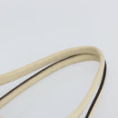 GUCCI GG Canvas Web Sherry Line Tote Bag Beige Gold 163805 Auth 162183-8