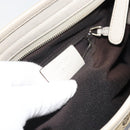 GUCCI GG Canvas Shoulder Bag Beige Gold 388924 Auth 162188-12