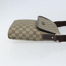GUCCI GG Supreme Shoulder Bag PVC Beige Gold 223666 Auth 162192-4