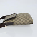 GUCCI GG Supreme Shoulder Bag PVC Beige Gold 223666 Auth 162192-5