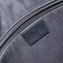GUCCI GG Crystal Shoulder Bag Coated Canvas Navy Gold 145857 Auth 162193-15