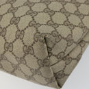 GUCCI GG Supreme Web Sherry Line Tote Bag PVC Beige 39 02 003 Auth 162194-15