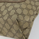 GUCCI GG Supreme Web Sherry Line Tote Bag PVC Beige 39 02 003 Auth 162195-10