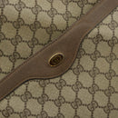 GUCCI GG Supreme Web Sherry Line Tote Bag PVC Beige 39 02 003 Auth 162195-14