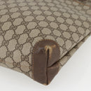GUCCI GG Supreme Tote Bag PVC Beige 002 39 0054 Auth 162196-8