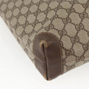 GUCCI GG Supreme Tote Bag PVC Beige 002 39 0054 Auth 162196-17