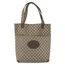GUCCI GG Supreme Tote Bag PVC Beige 002 39 0054 Auth 162196-13