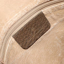 GUCCI GG Supreme Web Sherry Line Tote Bag PVC Beige Gold 89 02 092 Auth 162197-16