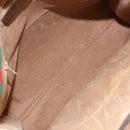 GUCCI GG Supreme Web Sherry Line Tote Bag PVC Beige Gold 89 02 092 Auth 162197-17