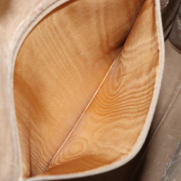 GUCCI GG Supreme Web Sherry Line Tote Bag PVC Beige Gold 89 02 092 Auth 162197