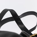 GUCCI Bamboo Backpack Leather Black Gold 003 2058 0016 Auth 162199-15