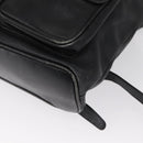 GUCCI Bamboo Backpack Leather Black Gold 003 2058 0016 Auth 162199-17