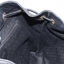 GUCCI Bamboo Backpack Leather Black Gold 003 2058 0016 Auth 162199-23