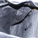 GUCCI Bamboo Backpack Leather Black Gold 003 2058 0016 Auth 162199-24