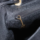 GUCCI Bamboo Backpack Leather Black Gold 003 2058 0016 Auth 162199-25