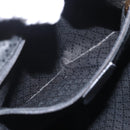 GUCCI Bamboo Backpack Leather Black Gold 003 2058 0016 Auth 162199-26