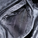 GUCCI Bamboo Shoulder Bag Leather Black Gold 001 1577 3444 Auth 162201-19