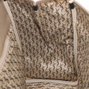 SAINT LAURENT Hand Bag PVC Leather Beige Gray Auth 162205-18